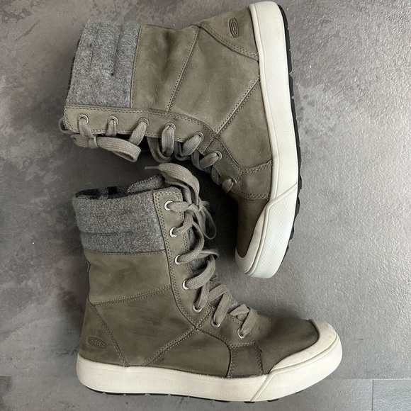 Keen Insulated Boots Elena Boot Steel Grey/Vapor - Picture 4 of 6